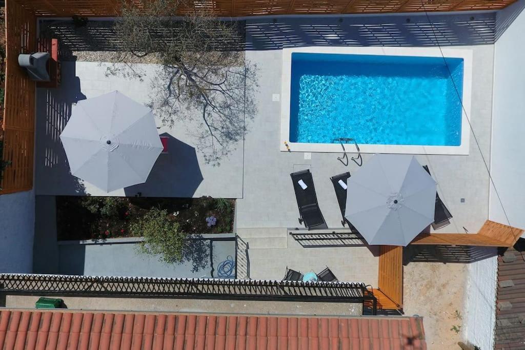 Luxury Apartment Petra With Private Pool Zadar Exterior photo